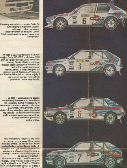 Historia Lancii Delta Integrale